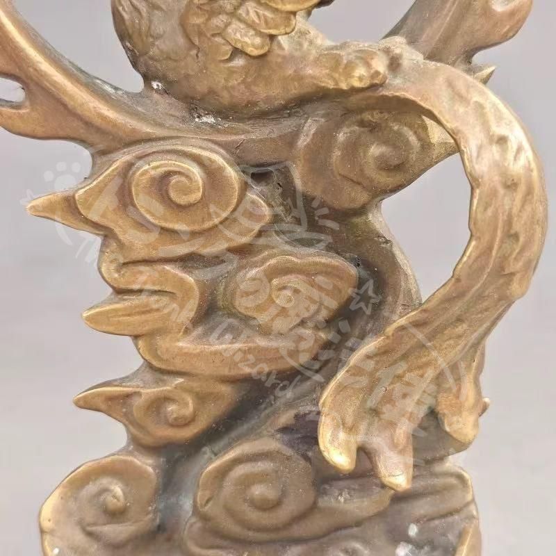 乾隆鎏火鳳凰倒流香香炉 薫香炉室内 開運 風水 招財 置物 現代工芸品 新年ギフト乾隆 火鳳凰倒流香香炉 薫香炉室内 開運 風水 招財 置物