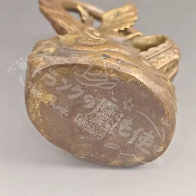 新年ギフト乾隆 火鳳凰倒流香香炉 薫香炉室内 開運 風水 招財 置物