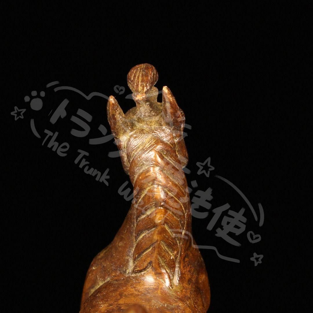 アンティーク品 銅製 金属工芸品 新年ギフト銅 細工 馬踏飛燕 工芸品 美術品 置物CZW1207P502 - メルカリ