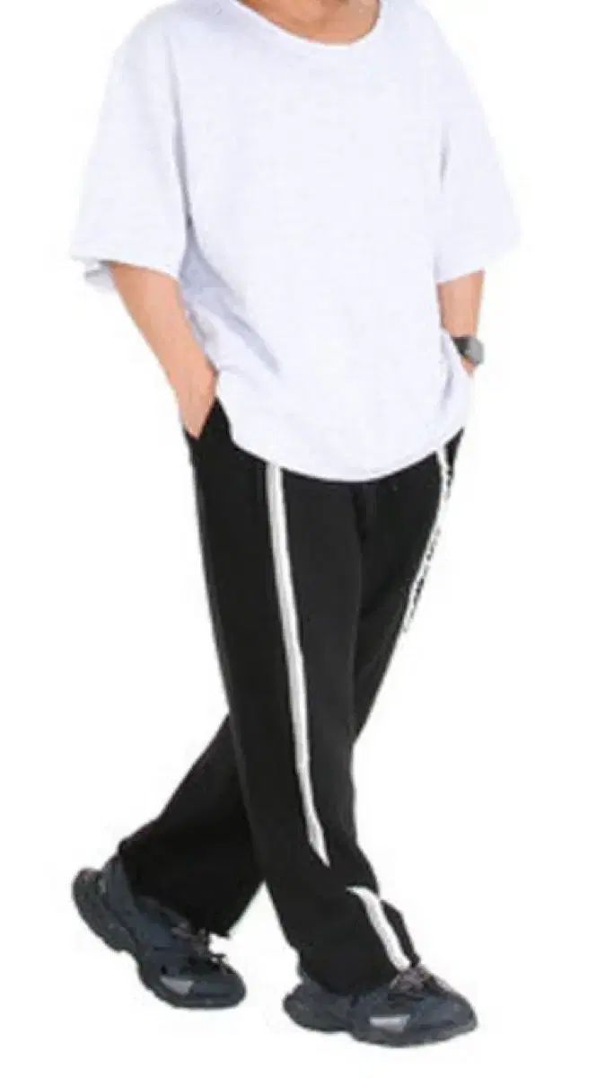 ラブシモン トレーニングウェア リバース ダメージ フリンジ LINE ワイド トレーニングパンツ L