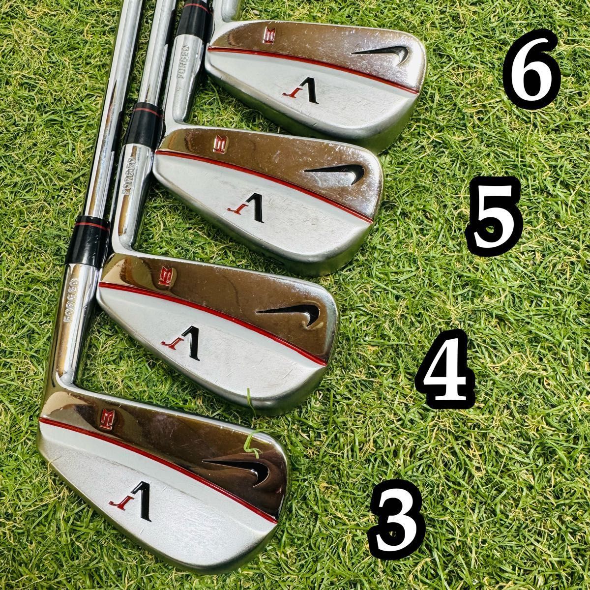 Nike タイガーウッズアイアンセット 豪華8本】ナイキ TW BLADE タイガーウッズ メンズアイアンセット S