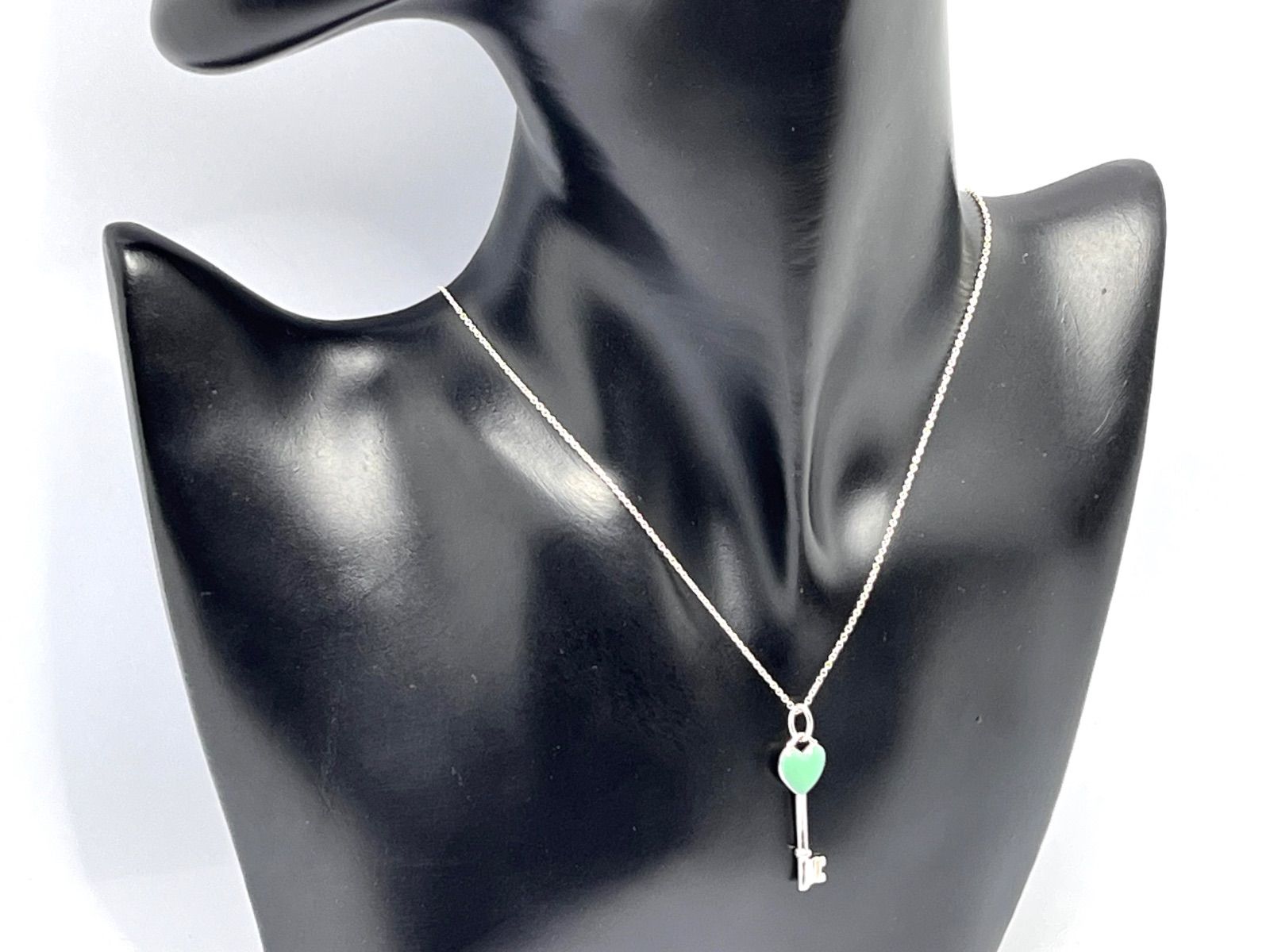 a175 Tiffany&Co. ティファニー ハート キー ネックレス ティファニー
