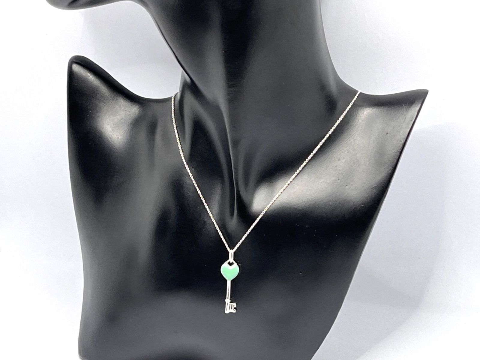 a175 Tiffany&Co. ティファニー ハート キー ネックレス ティファニー