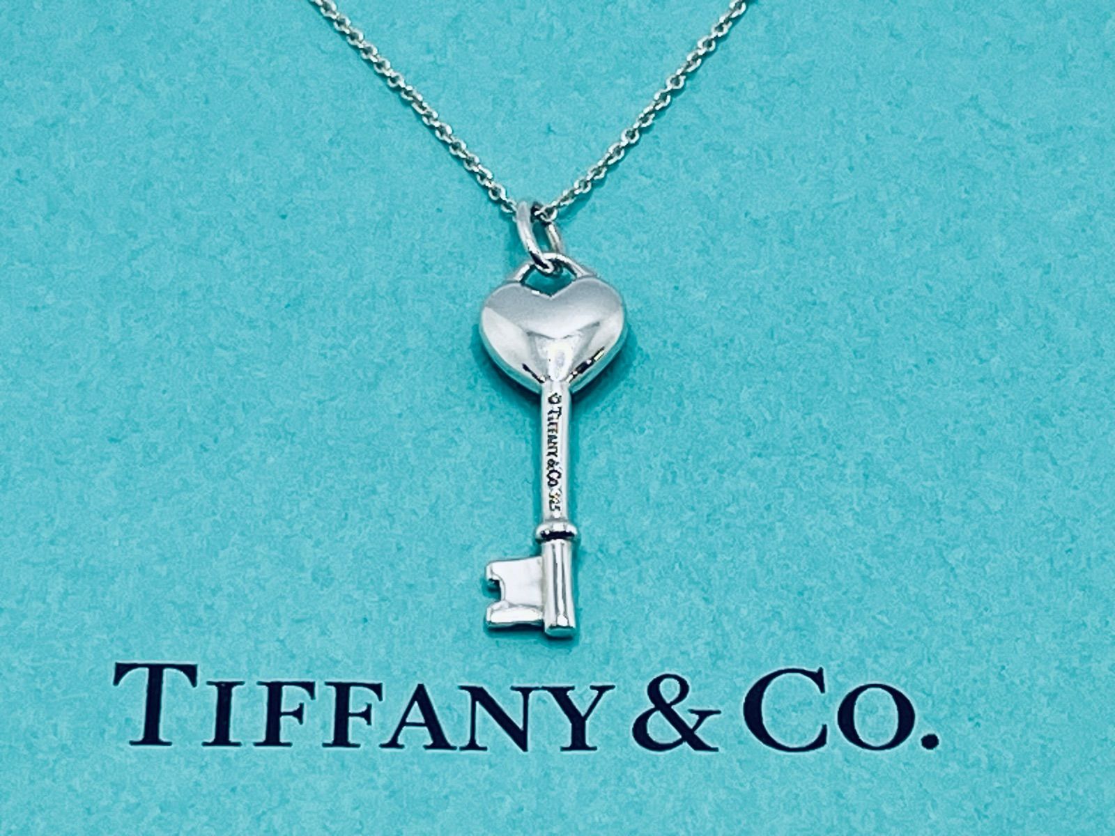 a175 Tiffany&Co. ティファニー ハート キー ネックレス ティファニー