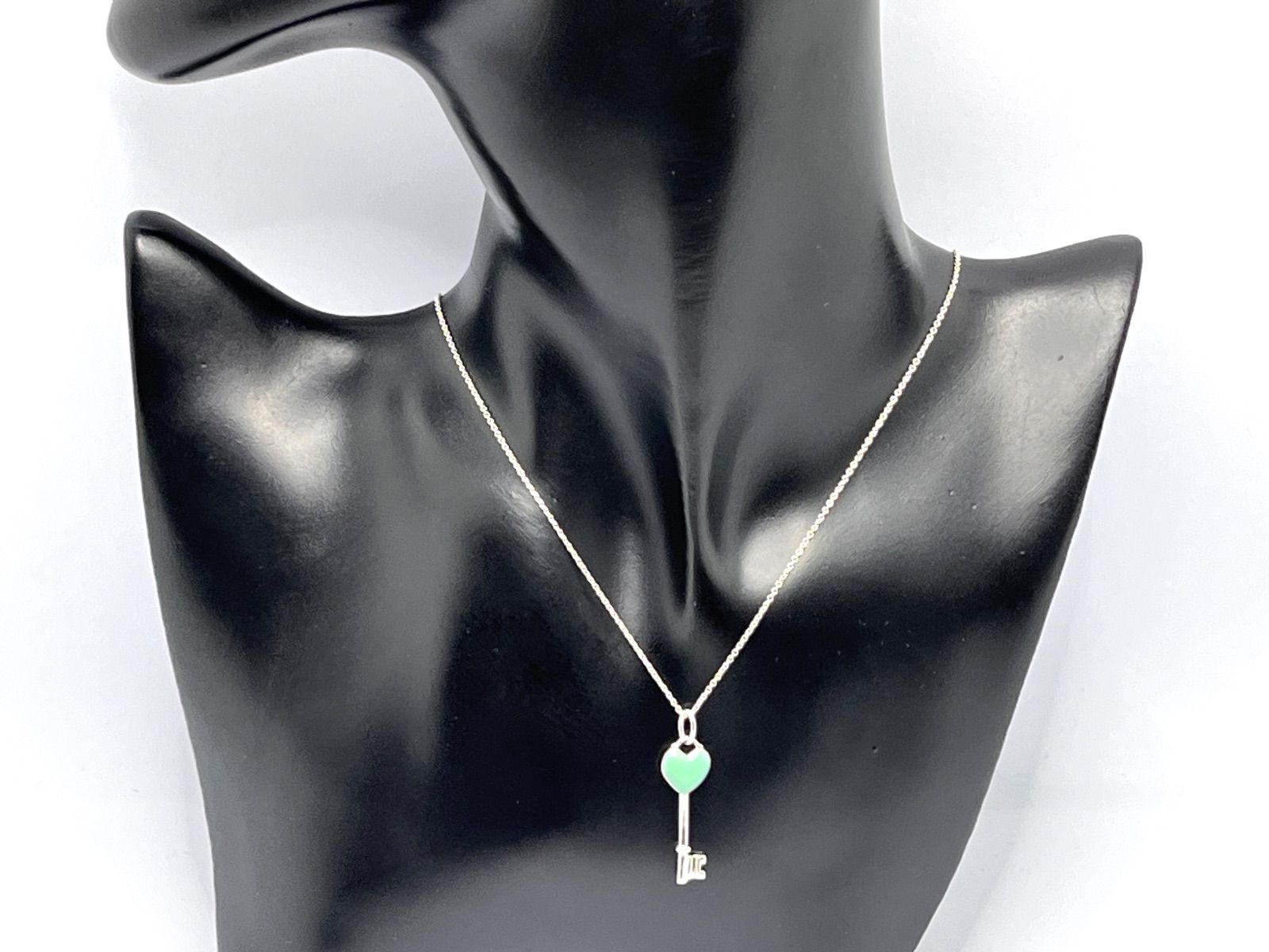 a175 Tiffany&Co. ティファニー ハート キー ネックレス ティファニー 