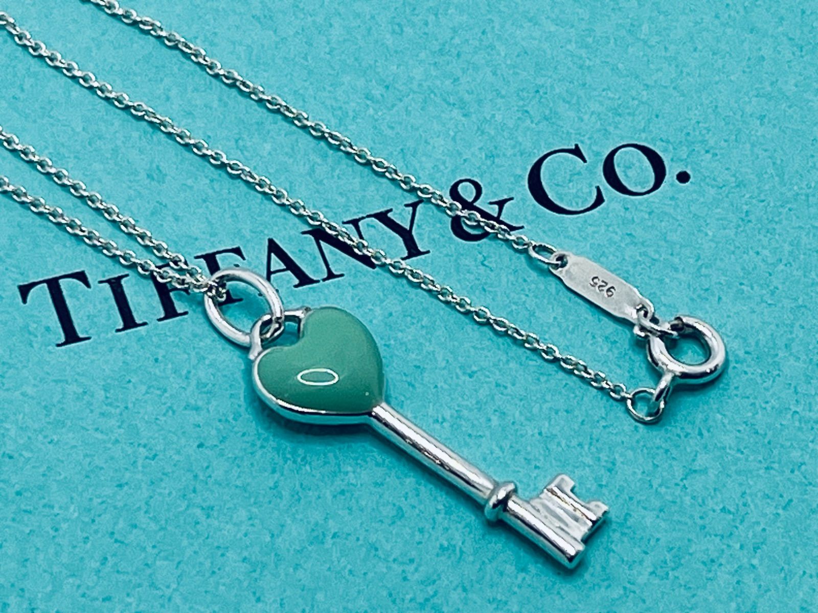 a175 Tiffany&Co. ティファニー ハート キー ネックレス ティファニー