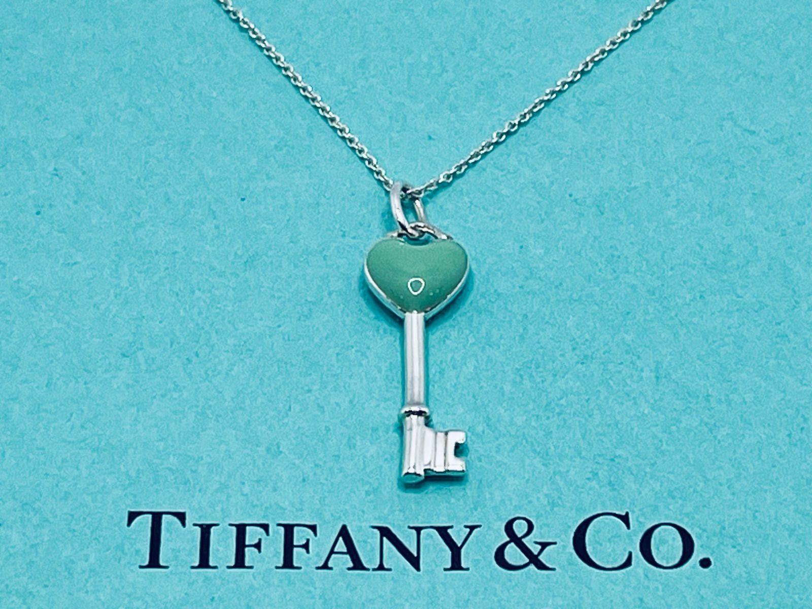a175 Tiffany&Co. ティファニー ハート キー ネックレス ティファニー