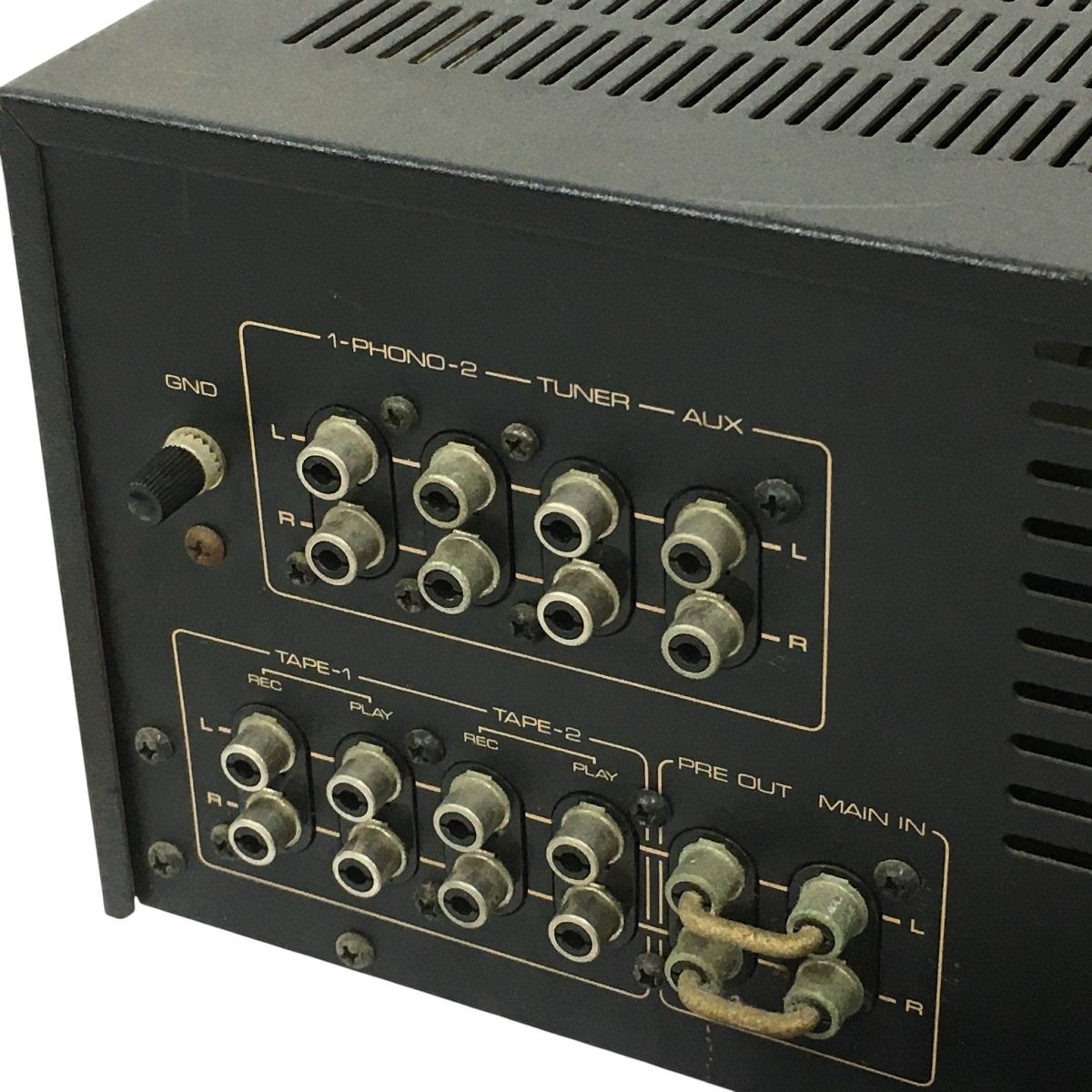 ONKYO Integra A-7 プリメインアンプ オーディオ 音響機器 ジャンク