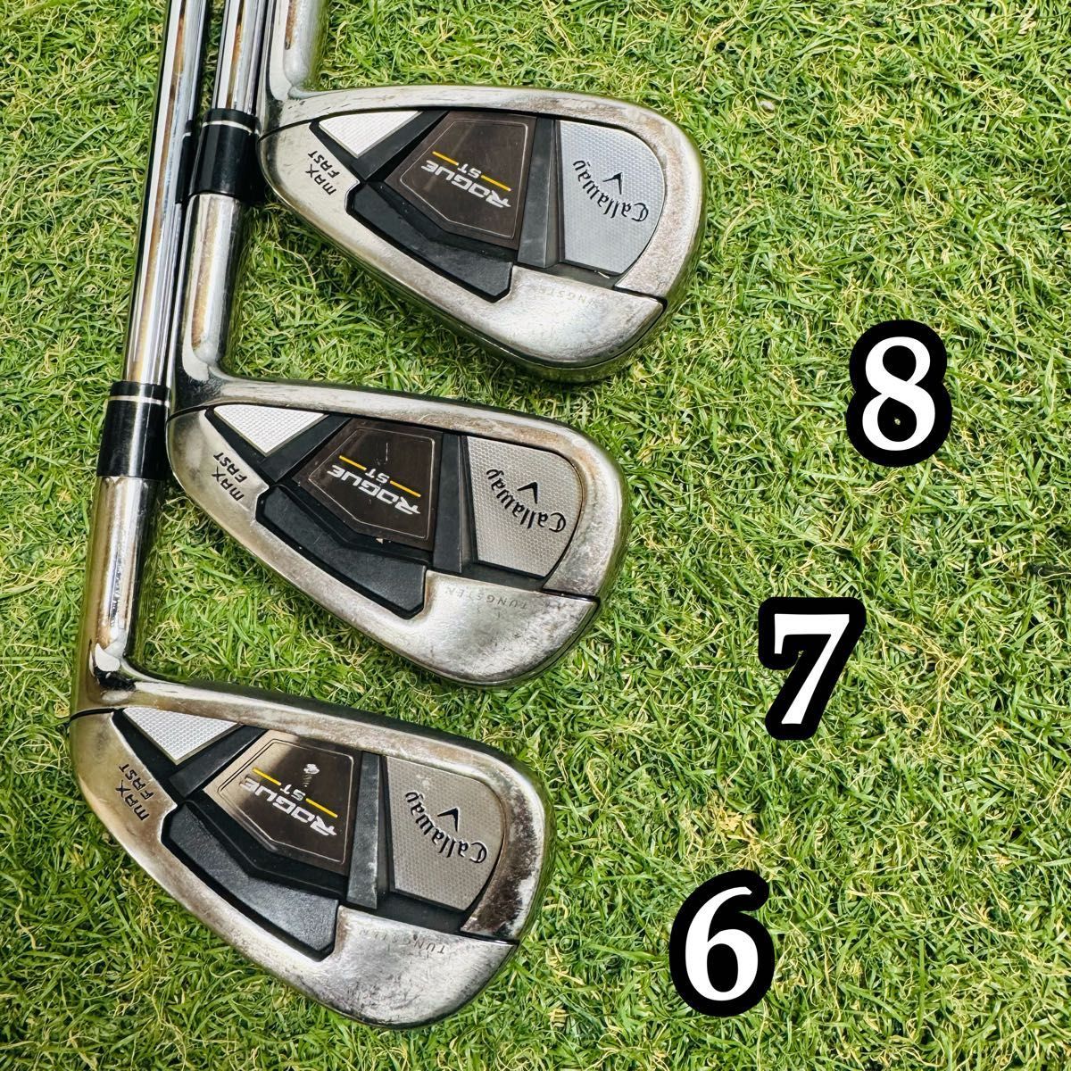 良品】キャロウェイ ローグST マックスファースト メンズアイアン
