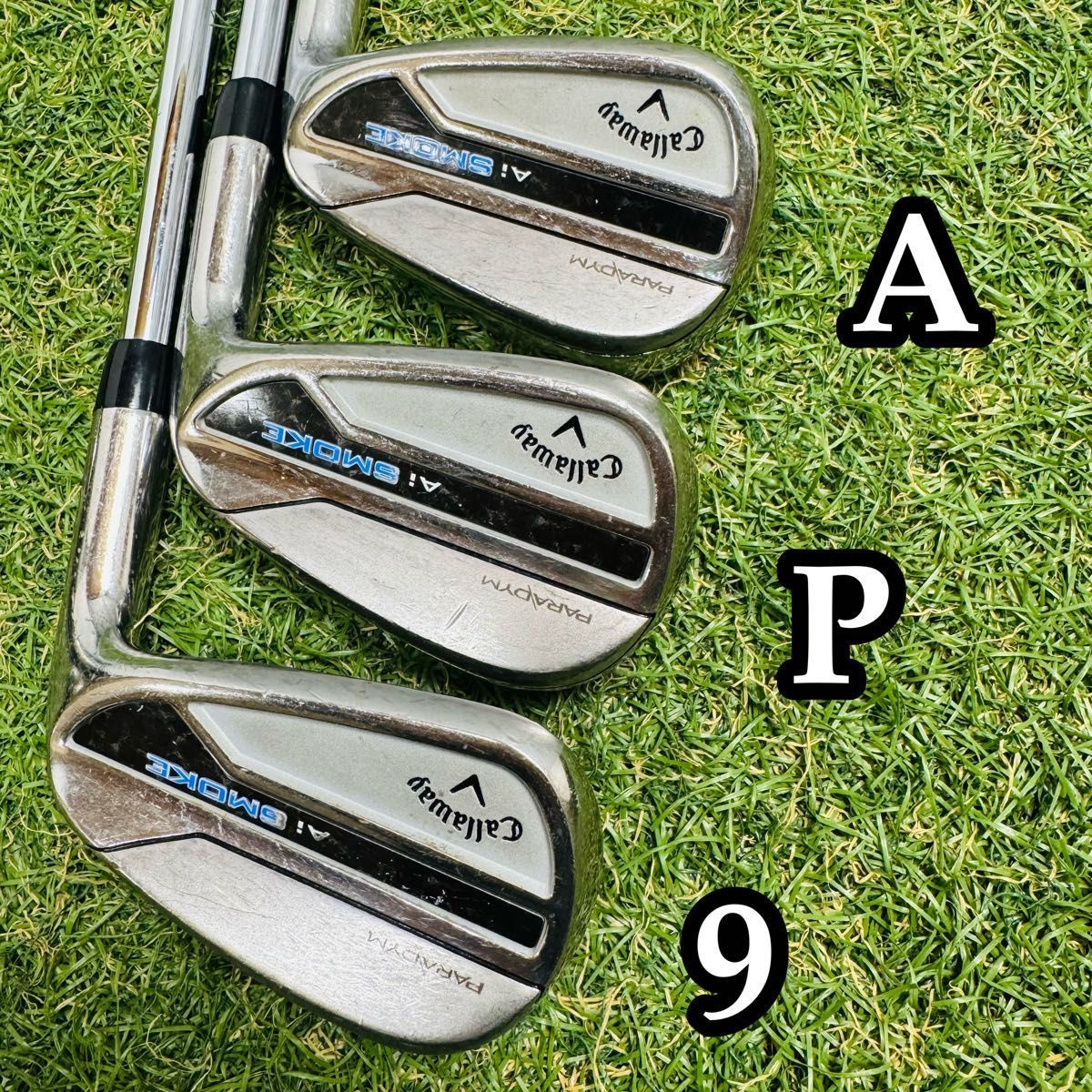 良品】キャロウェイ パラダイム Aiスモーク メンズアイアンセット 6本