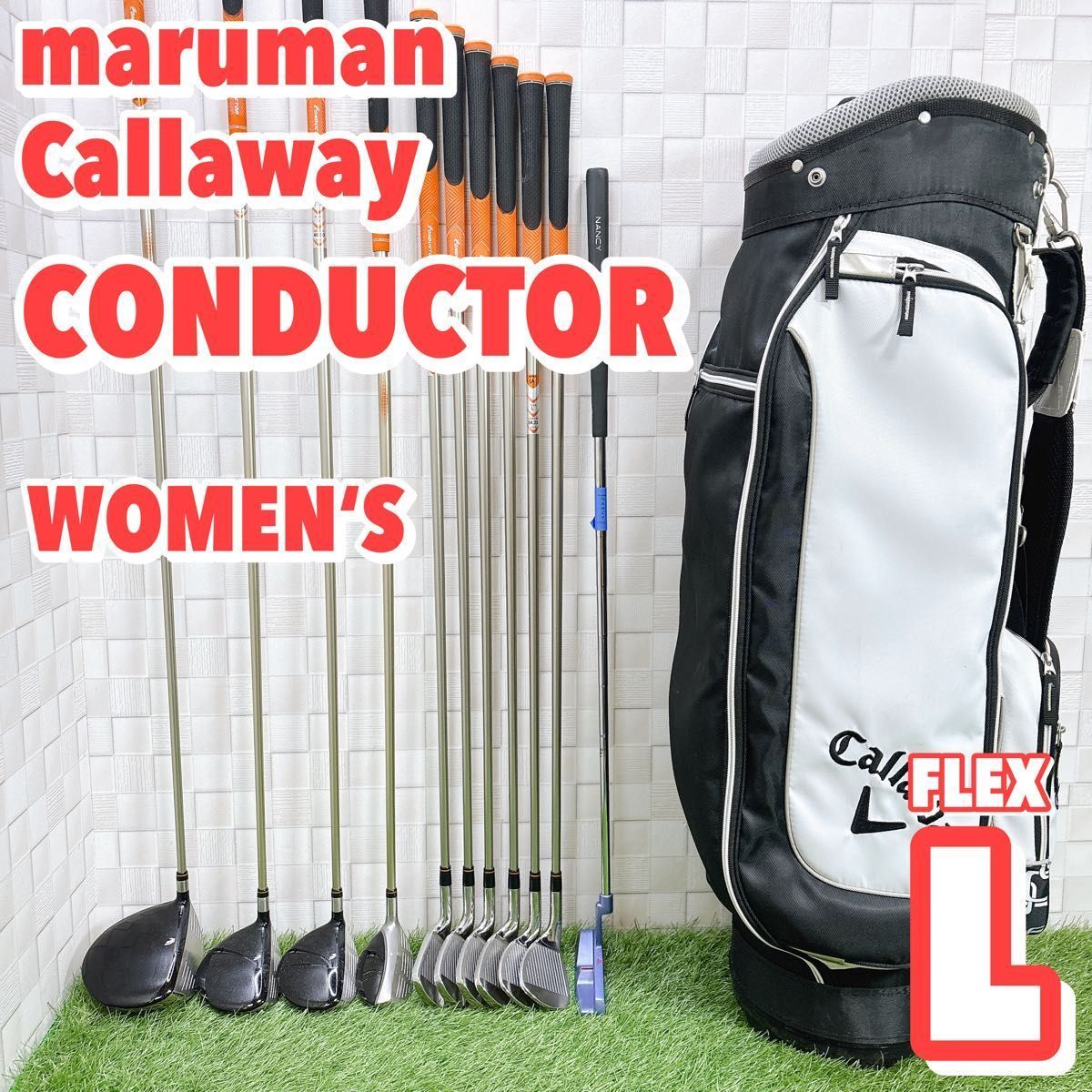 マルマン CONDUCTOR レディースゴルフ キャロウェイ キャディバッグ
