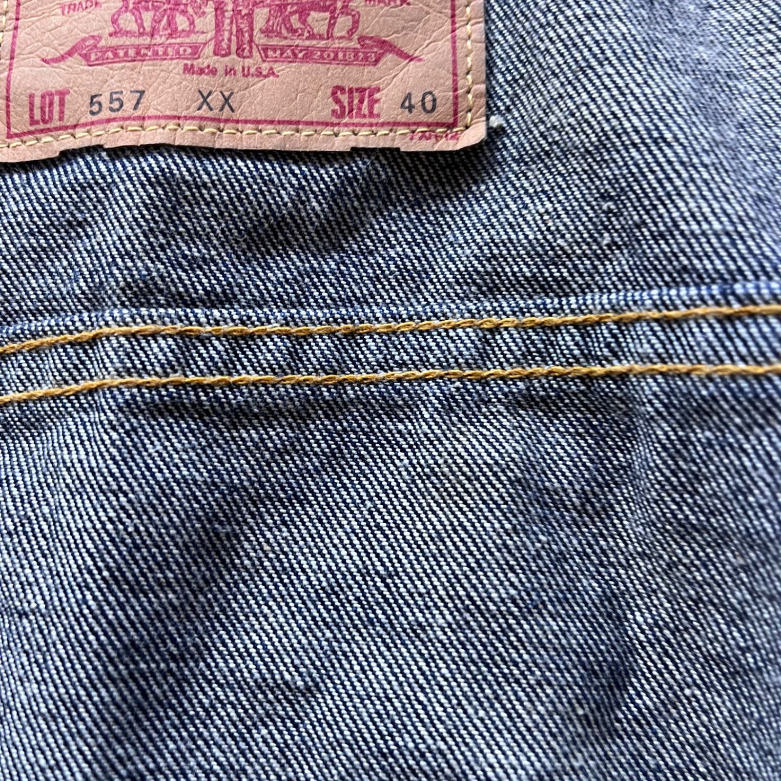 levi's リーバイス levis 557xx デニムジャケット gジャン バレンシア