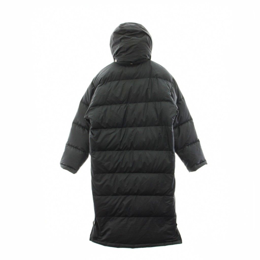 プーマ PUMA ロングダウンコート ベンチコート S～M グレー 灰色