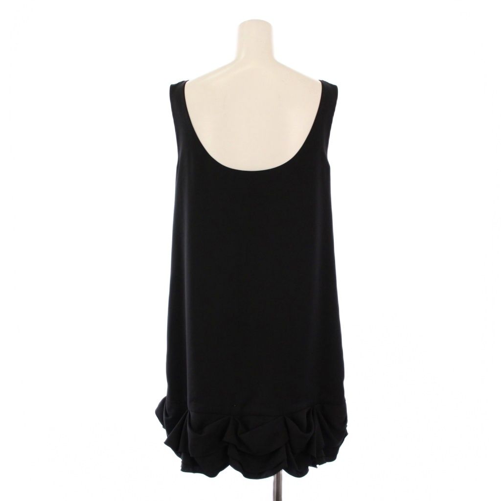 フォクシー FOXEY DAISY LIN ワンピース ミニ ノースリーブ フリル 40