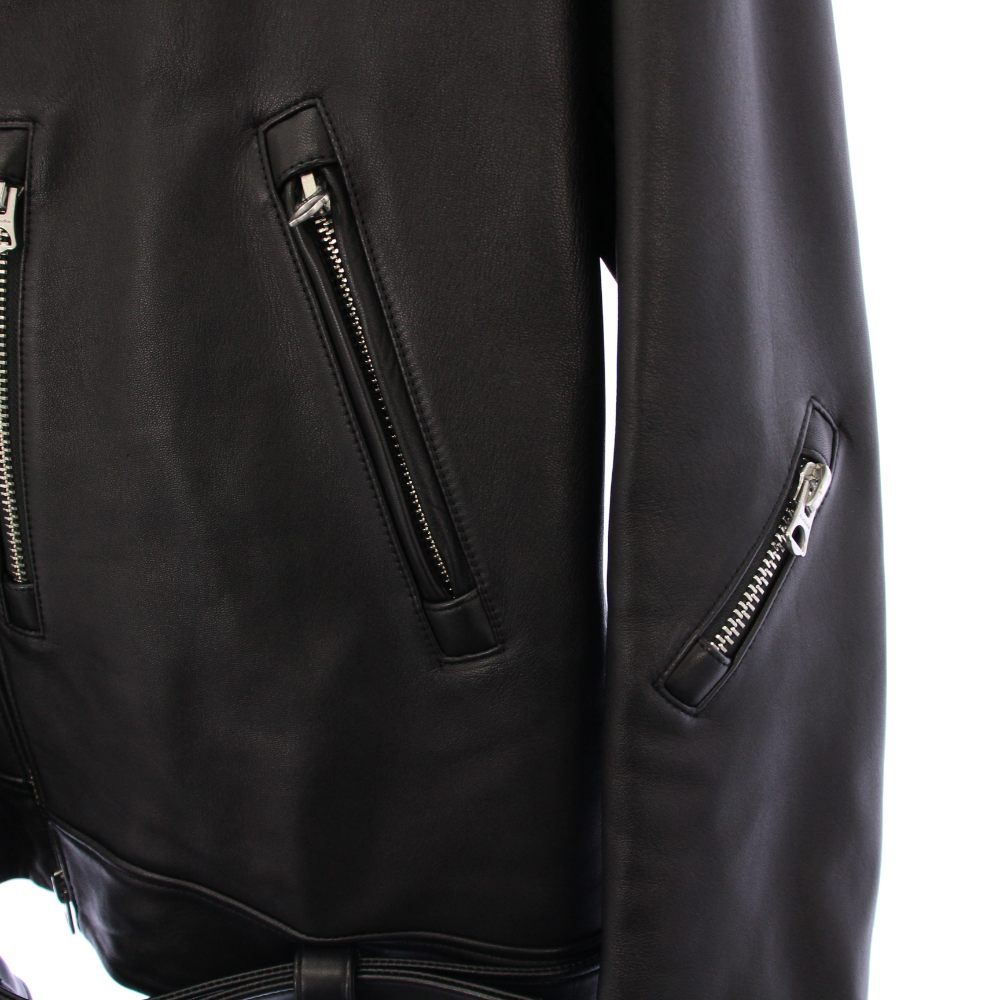 アクネ ストゥディオズ Acne Studios ダブルライダースジャケット 革