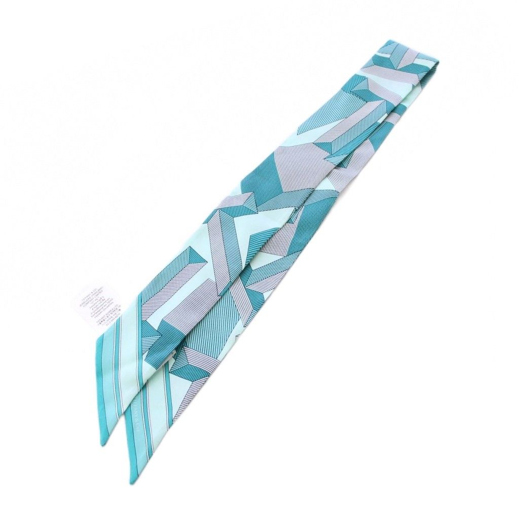 ティファニー TIFFANY & CO. ジャイアント T リボン スカーフ シルク