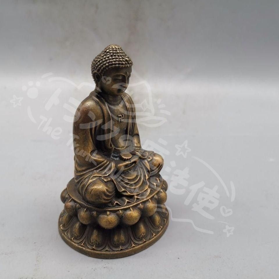 新年ギフト仏教美術 大日如来仏様 銅製 銅器 現代工芸品 美術品 置物