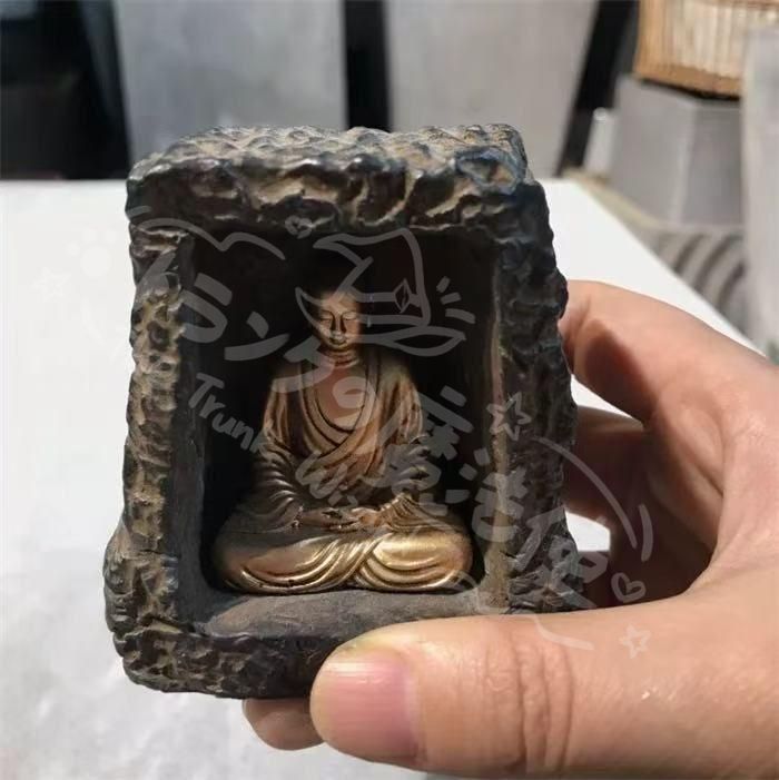 新年ギフト石像 仏像 禅意 文房 茶道研学 玄関 装飾品 置物