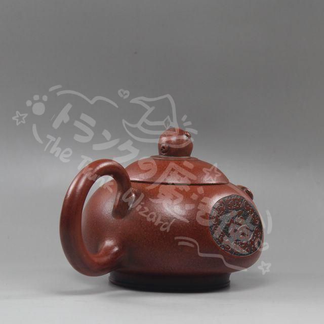 新年ギフト豚の壺 紫砂壺?紫泥急須?茶壺?茶道具 置物CZW1207P914