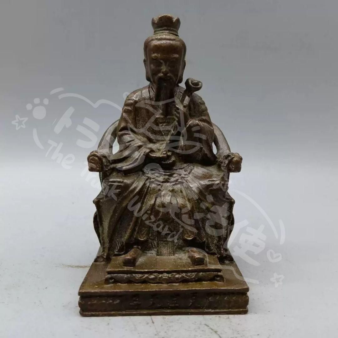 新年ギフト仏教美術 仏像 太上老君仏像 銅像 置物 開運 風水 工芸品