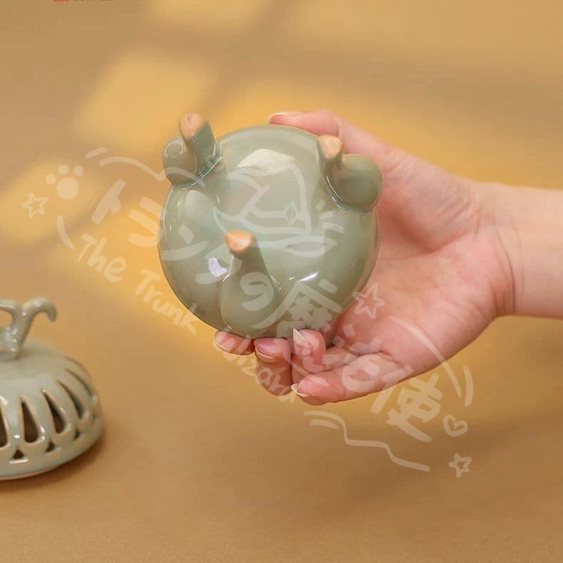 新年ギフト香炉 陶磁 三足檀盤香炉 沈香 茶道 置物CZW1207P243 - メルカリ