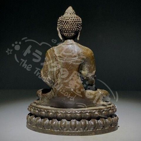 新年ギフト坐蓮釈迦牟尼仏 仏像 工芸品 美術品 置物CZW1207P501 - メルカリ