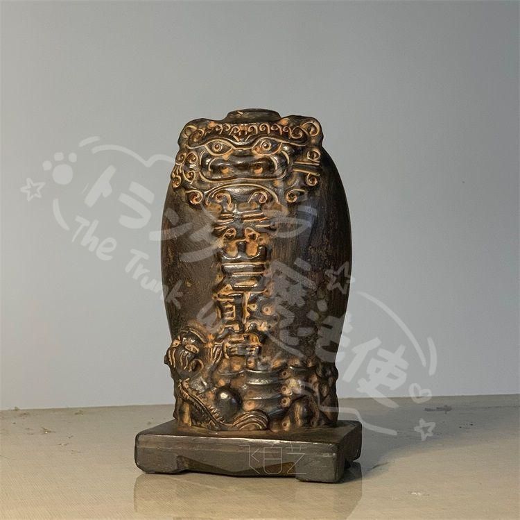 新年ギフト石像彫刻 応接間 執務室 茶室 書斎 室外亭院 辟邪 開運 装飾