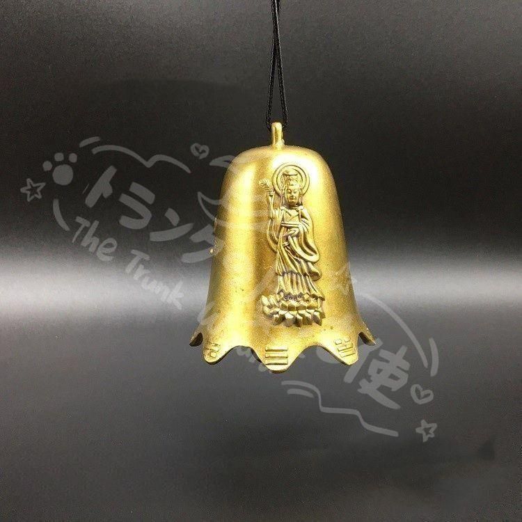 新年ギフト銅器 観音銅鈴 太極八卦銅鈴 風鈴 法器小鈴 開運風水 招財