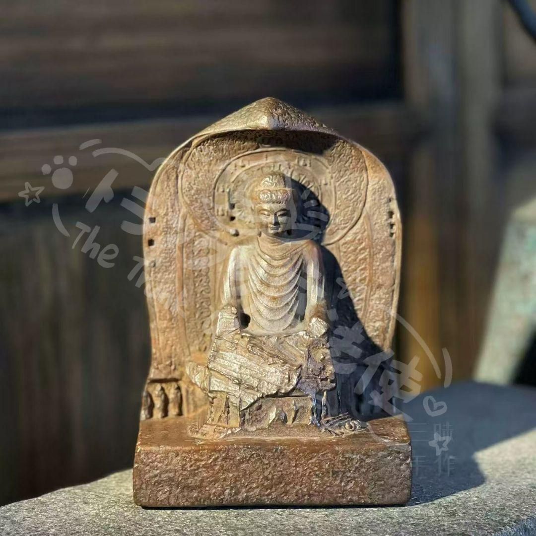 石仏 石像 龍門石窟盧舎那大仏仏像 家内 茶室 禅意 置物 工芸品 新年ギフト石仏 石像 龍門石窟盧舎那大仏仏像 茶室 禅意 開運風水 置物