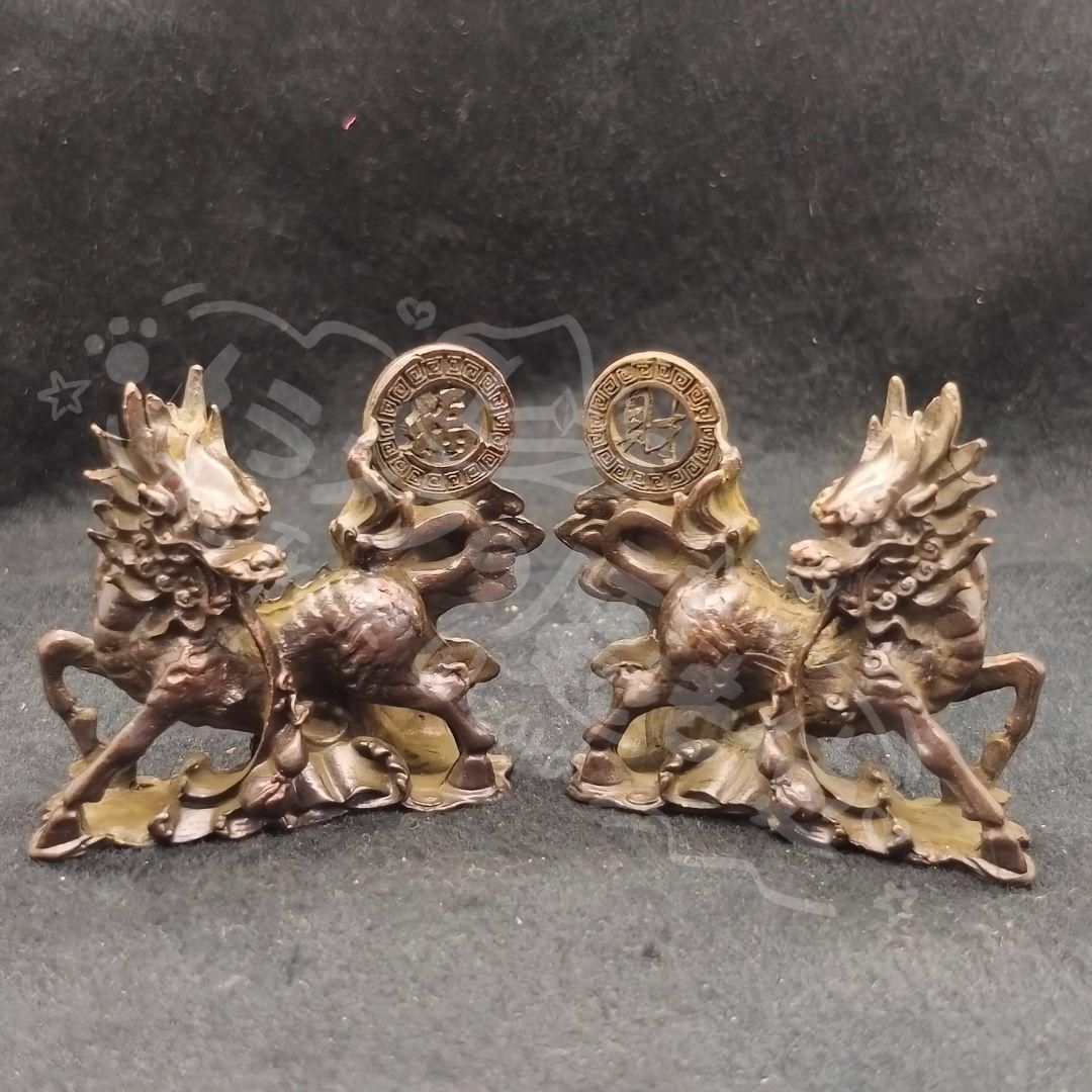 銅 細工 置物 装飾品 銅 細工 鶴 茶道茶寵 文鎮 筆架 装飾品 工芸品 置物 - メルカリ