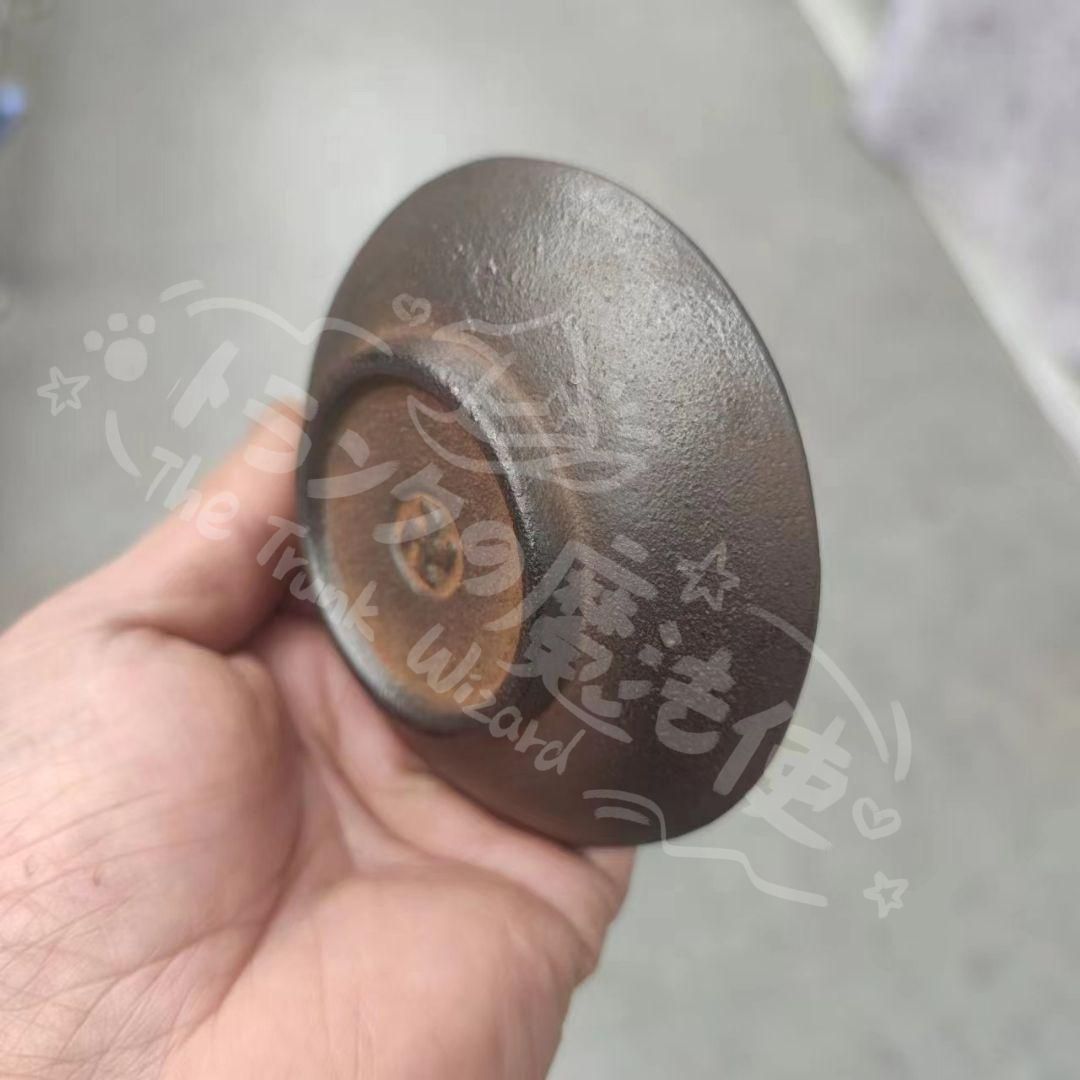 新年ギフト鉄器 筆洗い 硯洗い 鉄のお椀 置物