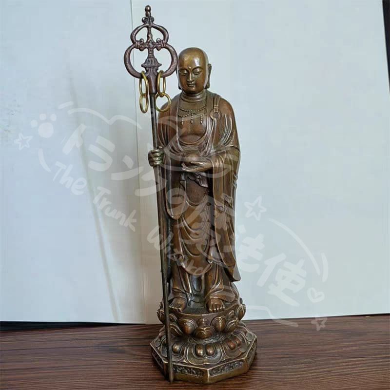 新年ギフト地蔵 菩薩 観音 釈迦仏像 銅製 仏像 彫刻 置物 開運 風水