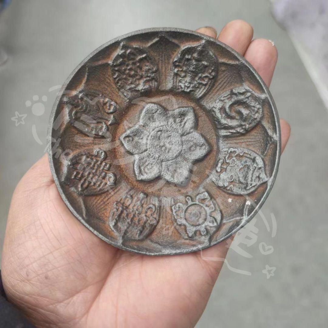 新年ギフト鉄器 筆洗い 硯洗い 鉄のお椀 置物