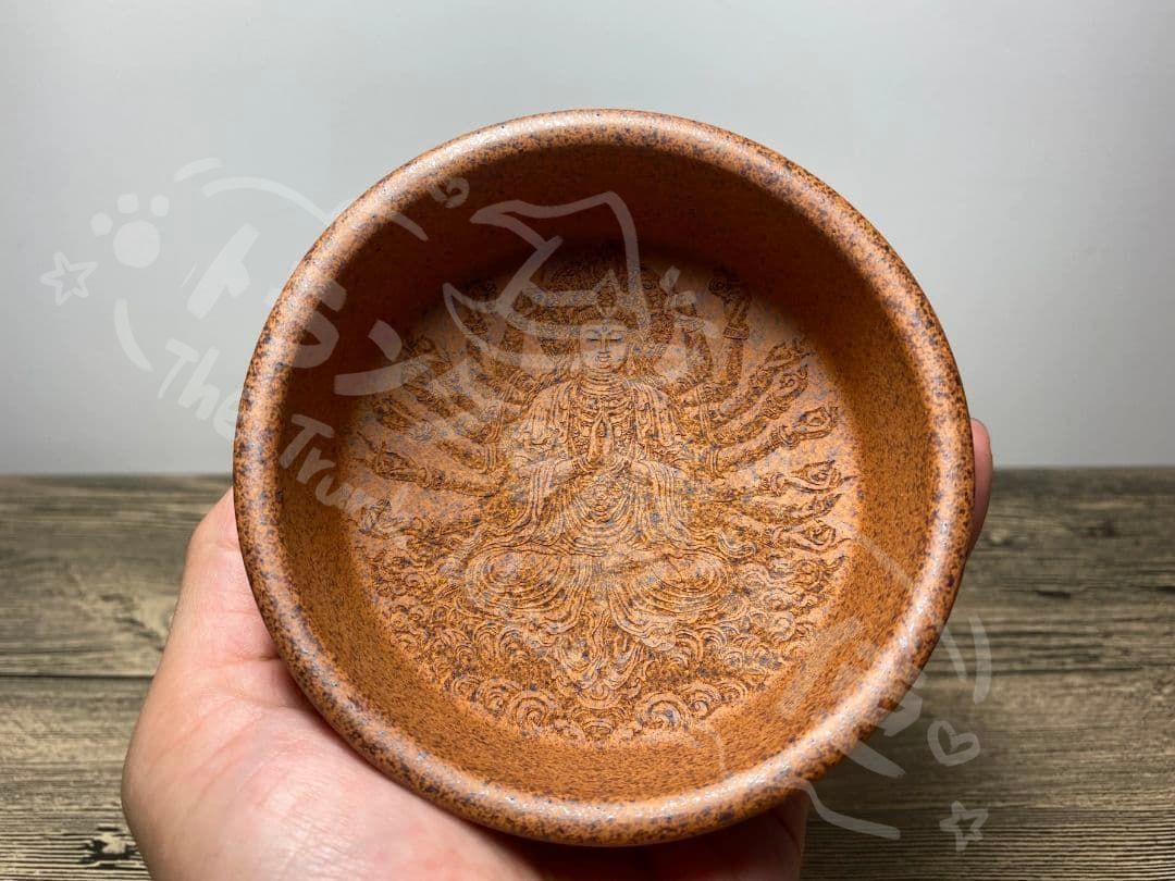 宜興紫砂 茶器 心経 千手観音湯飲み 茶道具 装飾品 工芸品 置物 新年ギフト宜興紫砂 茶器 心経 千手観音湯飲み 茶道具 装飾品 工芸品