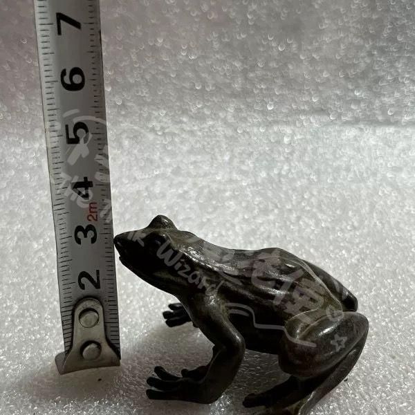 新年ギフト銅細工 蛙香挿 茶台茶寵 茶道具 香道具 装飾品 工芸品 置物