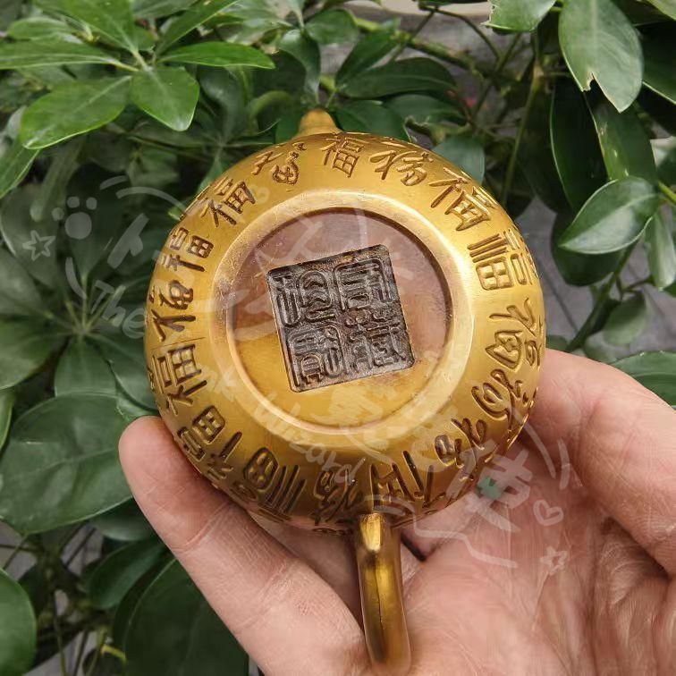 新年ギフト茶道具 百福徳利 福字茶壺 煎茶器 装飾品 工芸品 置物