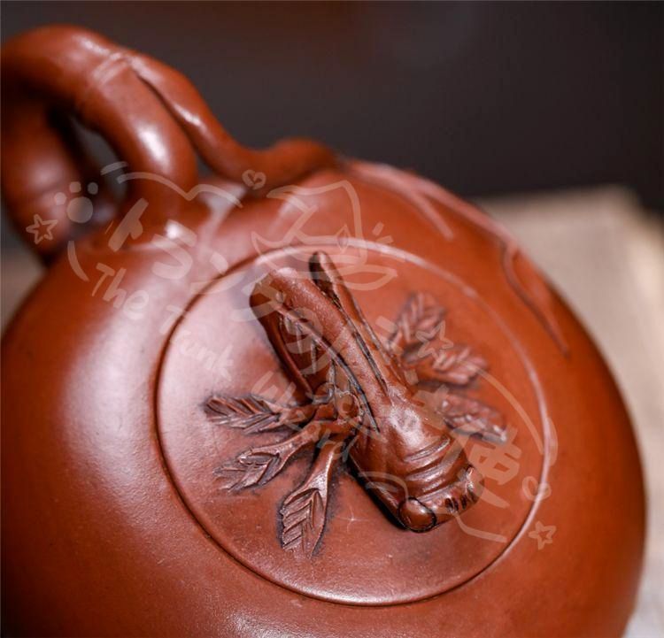 新年ギフト中国宜興 紫砂壺 紫砂急須 茶壺?茶道具 置物CZW1207P931