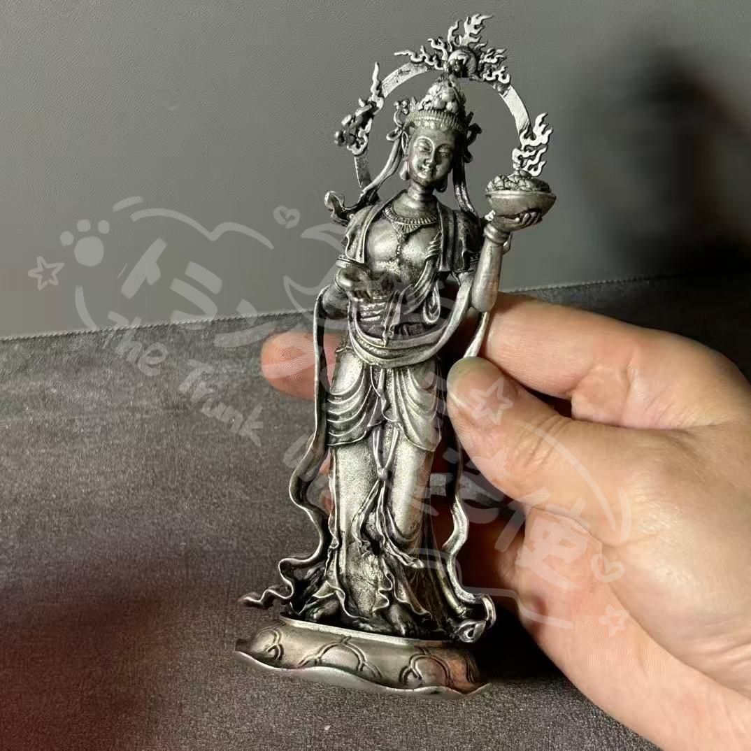 新年ギフト仏教美術 仏像 神女仏菩薩 銅器 鎮宅辟邪 開運風水 招財