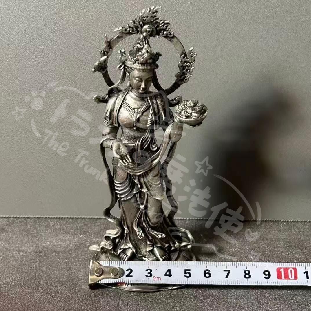 新年ギフト仏教美術 仏像 神女仏菩薩 銅器 鎮宅辟邪 開運風水 招財