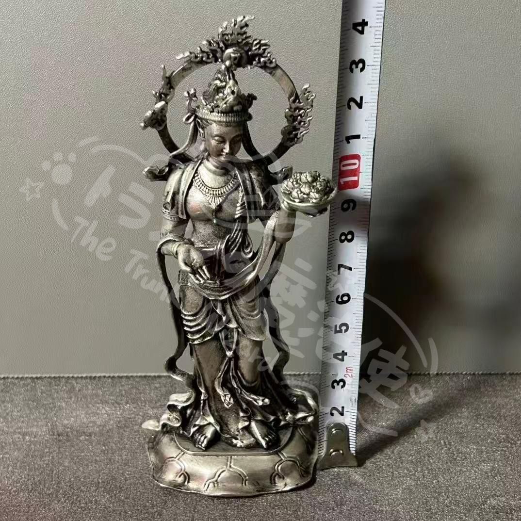 新年ギフト仏教美術 仏像 神女仏菩薩 銅器 鎮宅辟邪 開運風水 招財