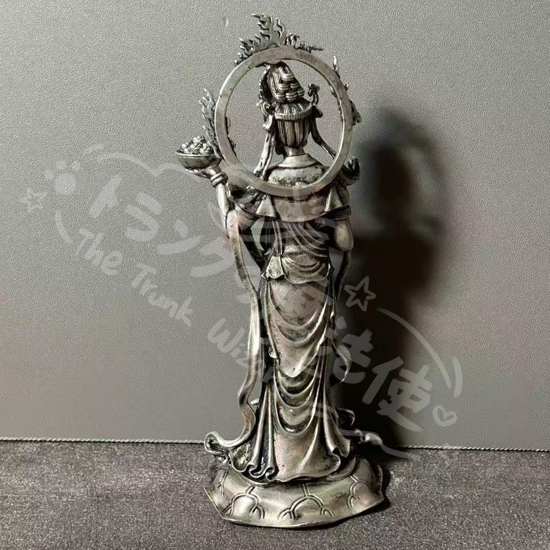 新年ギフト仏教美術 仏像 神女仏菩薩 銅器 鎮宅辟邪 開運風水 招財