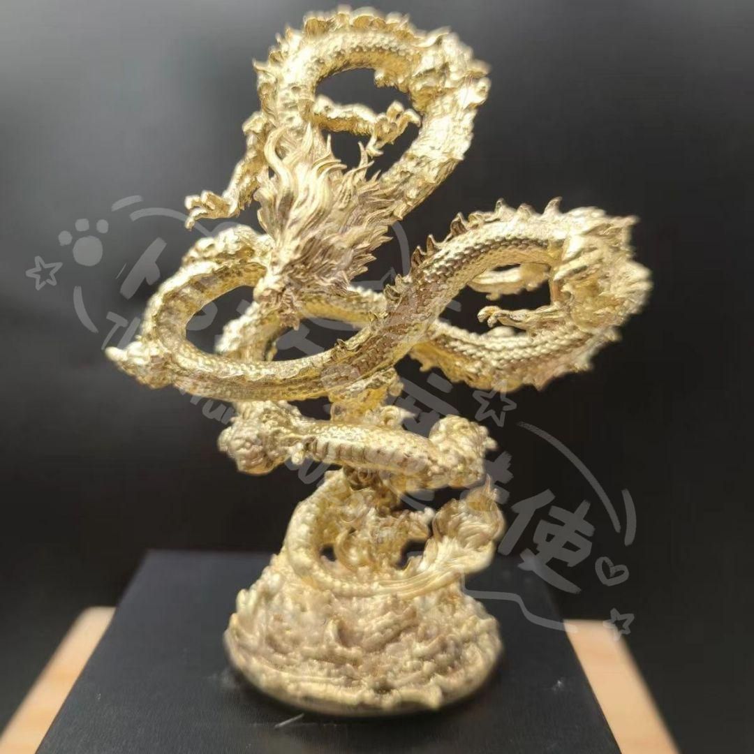 新年ギフト神話 青龍 銅製品 装飾品 置物