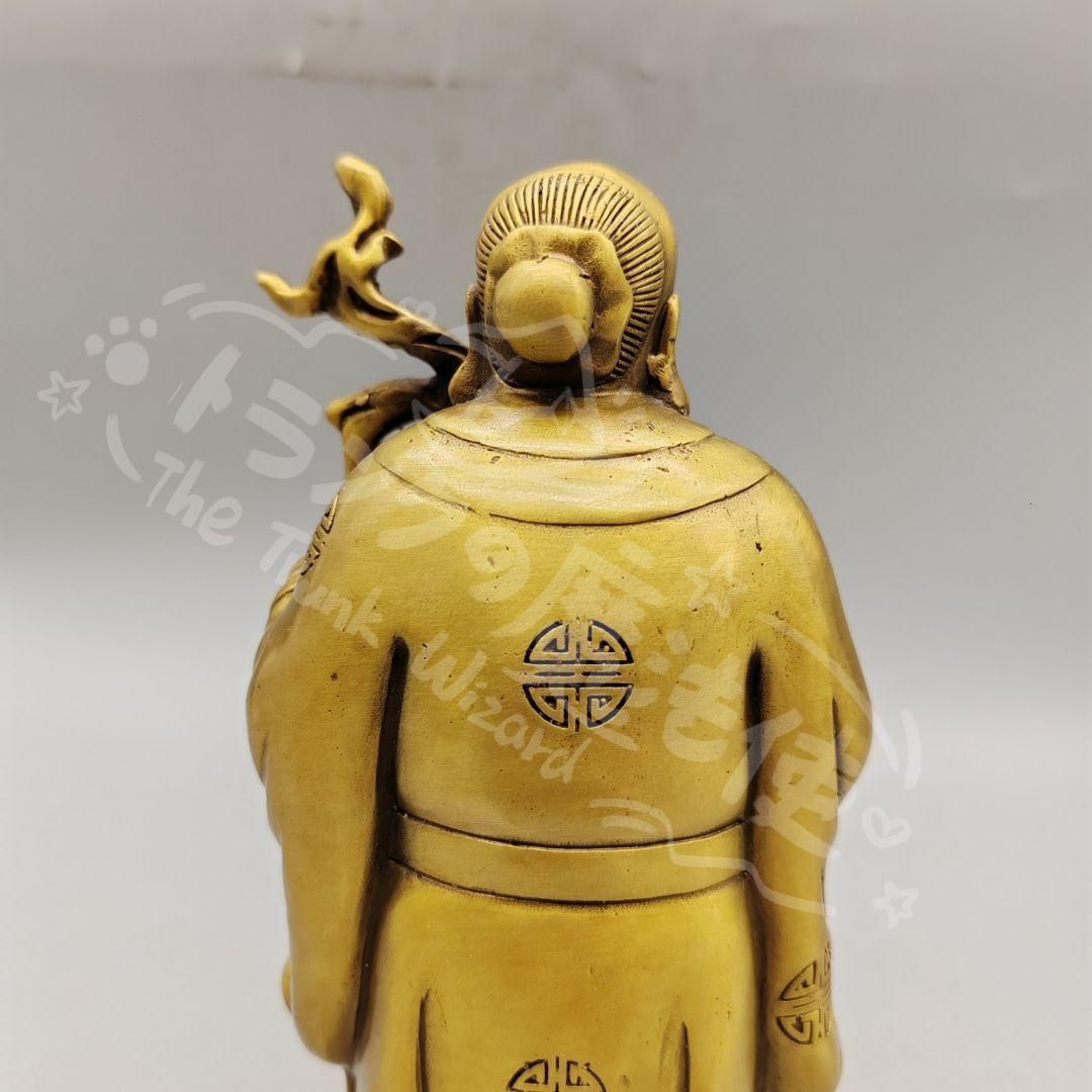 新年ギフト銅像寿星公縁起良い如意を供えて家と住宅引っ越しの贈り物