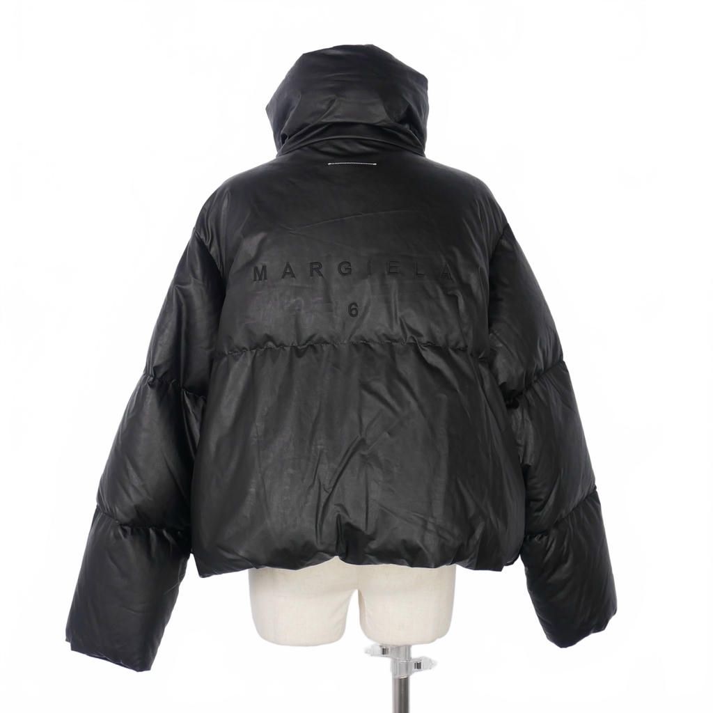 専用 レア MM6 メゾンマルジェラ フェイクレザー ダウンジャケッ エムエムシックス メゾンマルジェラ MM6 Maison Margiela 21AW