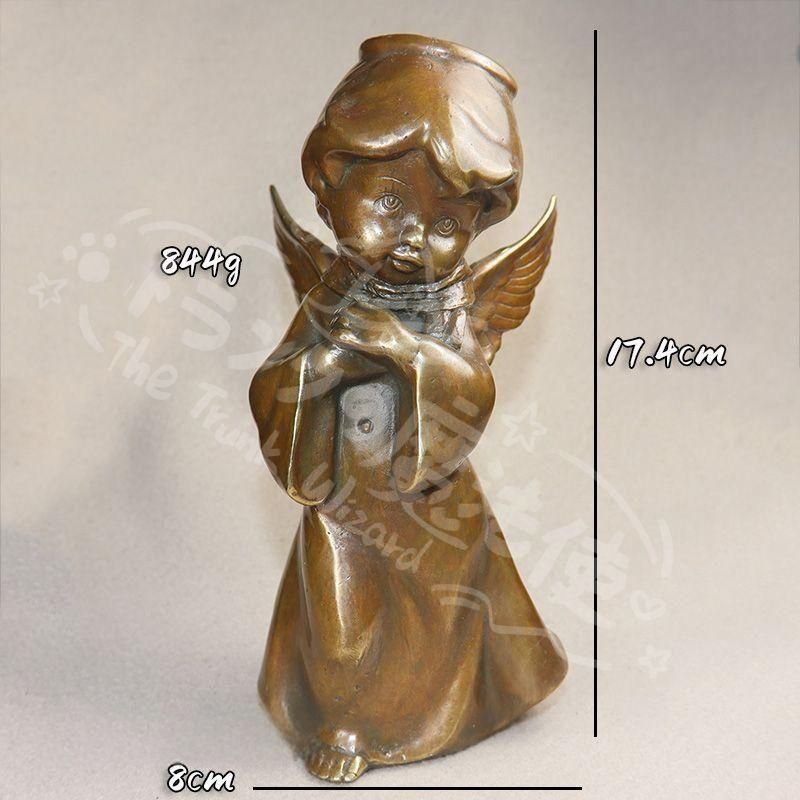 新年ギフト銅製 銅像 小天使 キューピットリビング 玄関 装飾品 工芸品