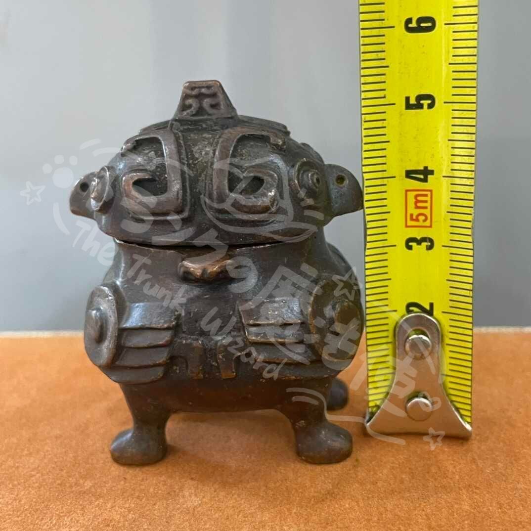 新年ギフト銅製 鶴尊 茶台 リビング 書斎 オフィス 開運 風水 置物