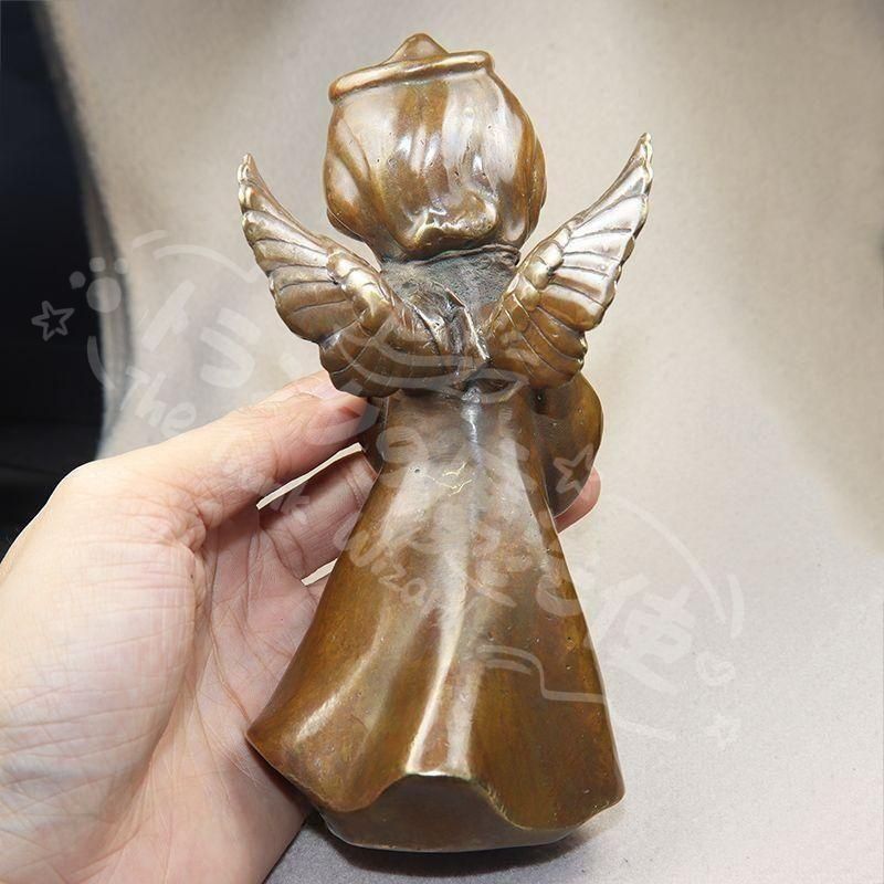 新年ギフト銅製 銅像 小天使 キューピットリビング 玄関 装飾品 工芸品