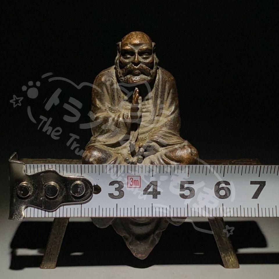 新年ギフト銅細工 達磨祖師仏像 装飾品 工芸品 美術品 置物CZW1207P862