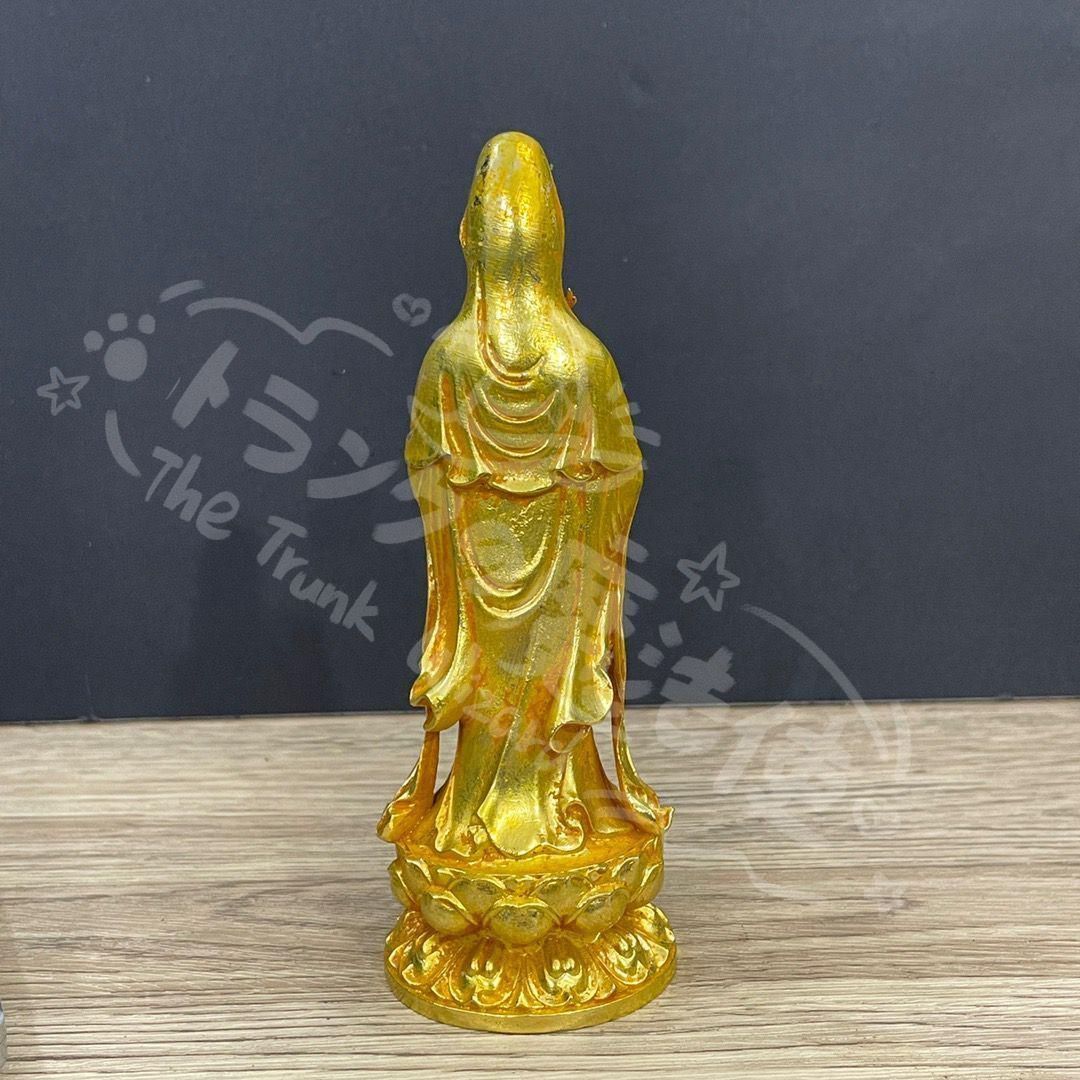 新年ギフト仏教美術品 仏像 南海観音像 仏堂 家内 供養 置物 開運 風水