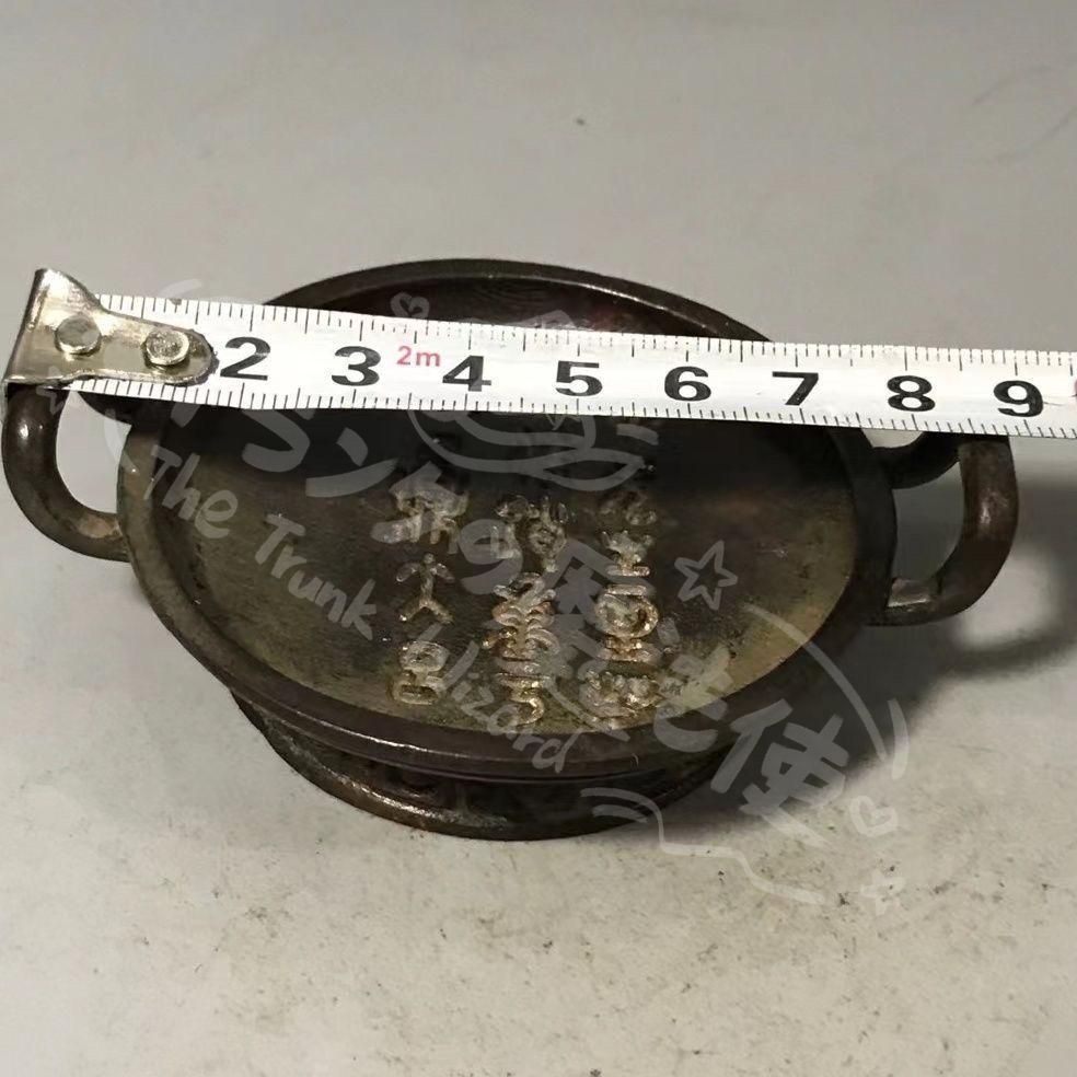 新年ギフト銅細工 銘文インク皿 筆洗 水盂 古文房具 工芸品 美術品